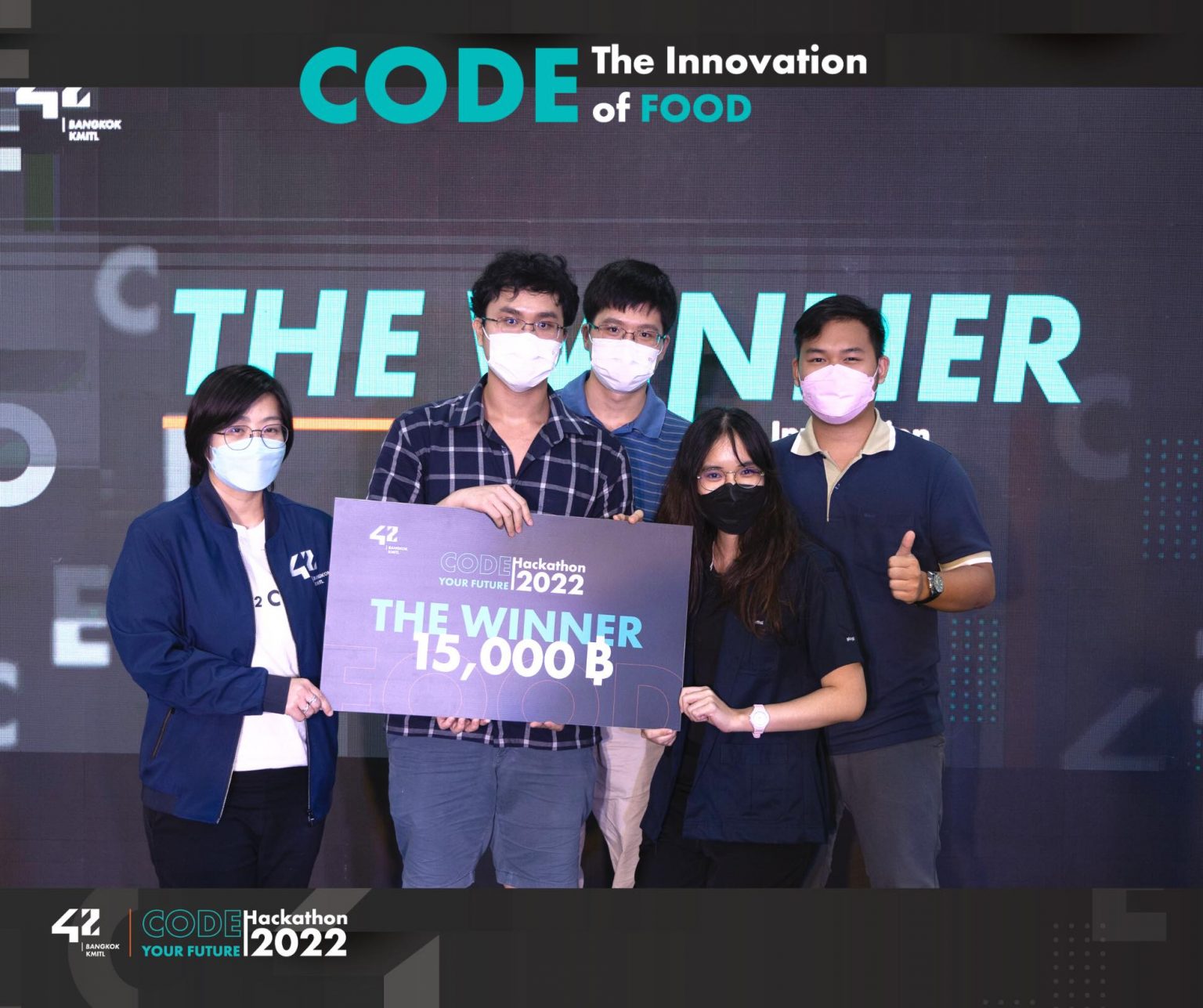 FE Students Win CODE Your Future Hackathon – KMITL-NIDA